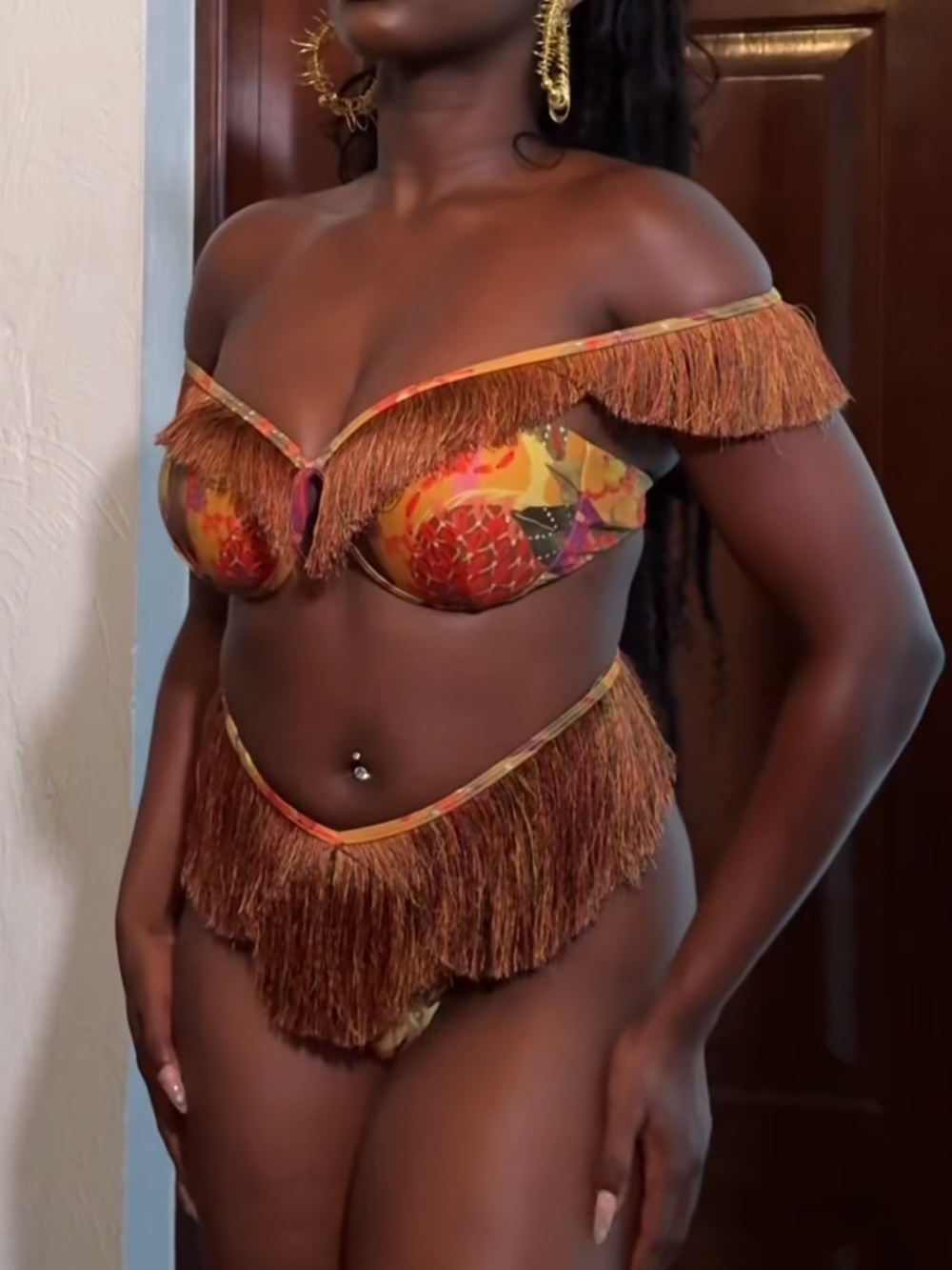 Andrea Iyamah EYO BIKINI set - brand new